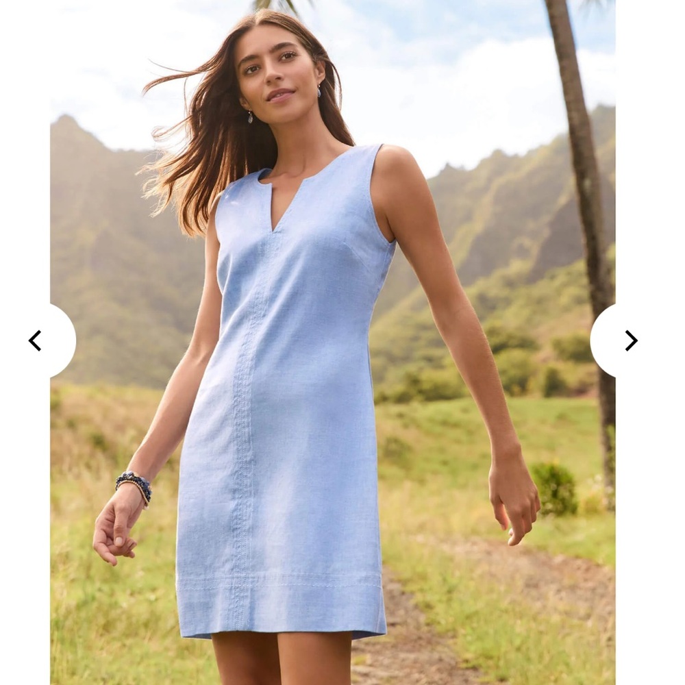 Light Blue Sleeveless Dress